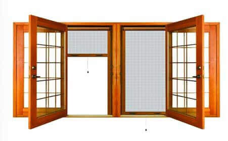 انواع توری پنجره های دوجداره upvc